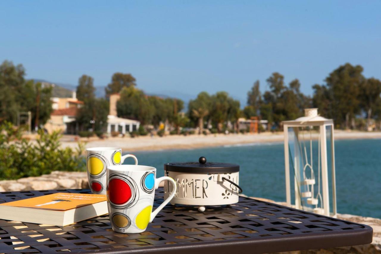 Seafront Apartment Ιι In Kiveri, Near Nafplion. Екстериор снимка